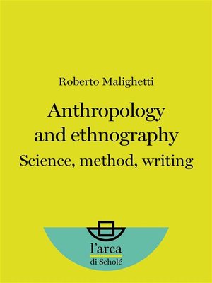 cover image of Anthropology and Ethnography